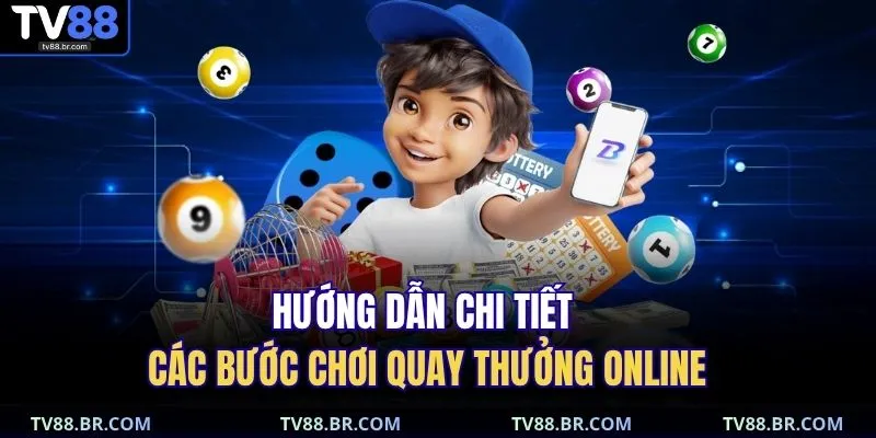 Hướng dẫn chi tiết các bước chơi quay thưởng online