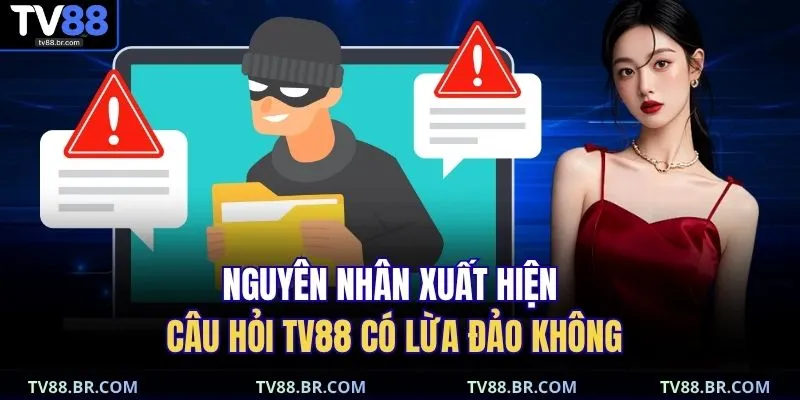 TV88 Có Lừa Đảo Không – Sự Thật Thành Viên Cần Biết 2 Nguyên nhân xuất hiện câu hỏi TV88 có lừa đảo không